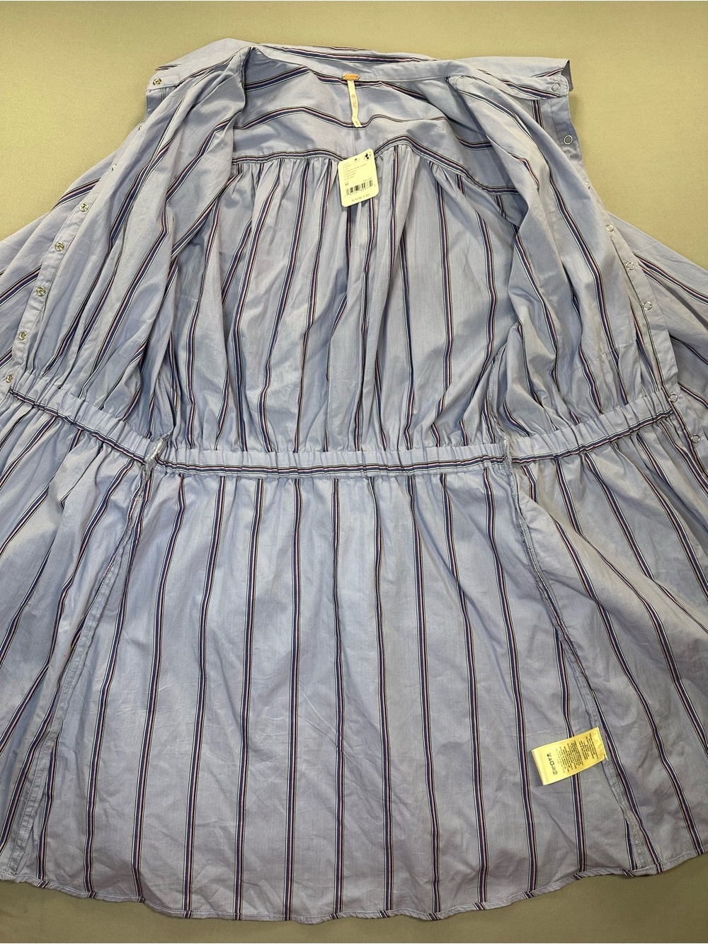 NWT Free People High Vibrations Shirt Dress, Mini - Womens Medium - Picture 13 of 16